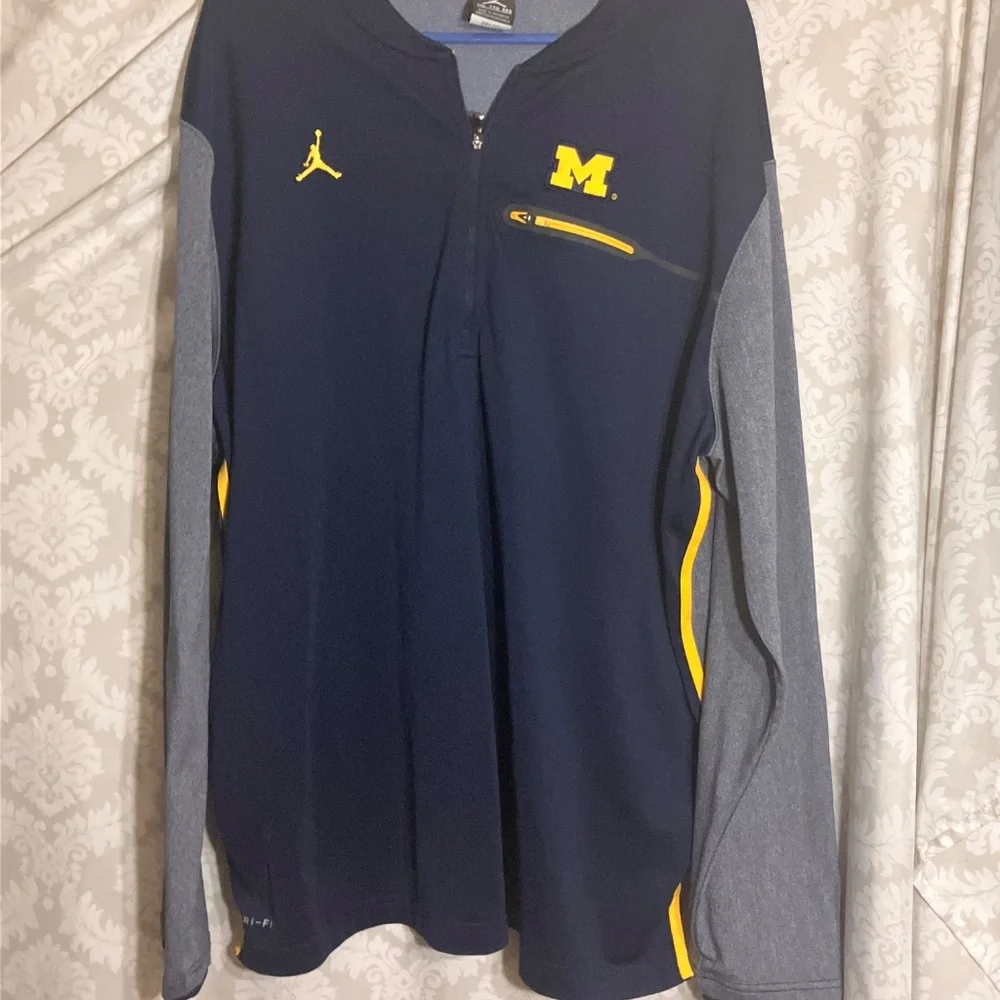 Jordan Michigan Half Zip Pullover XXL